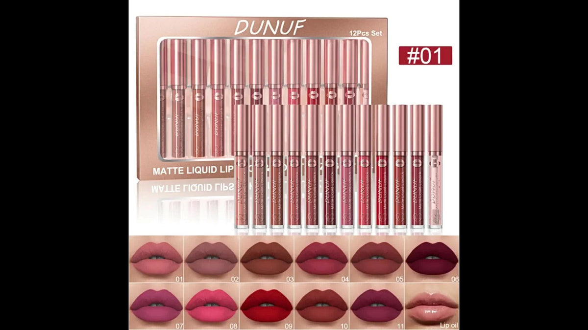 Twelve-Piece Boxed Lip Color Collection in Coordinated Set 02, Set 03 or Set 04 Shade Assortments — image 11