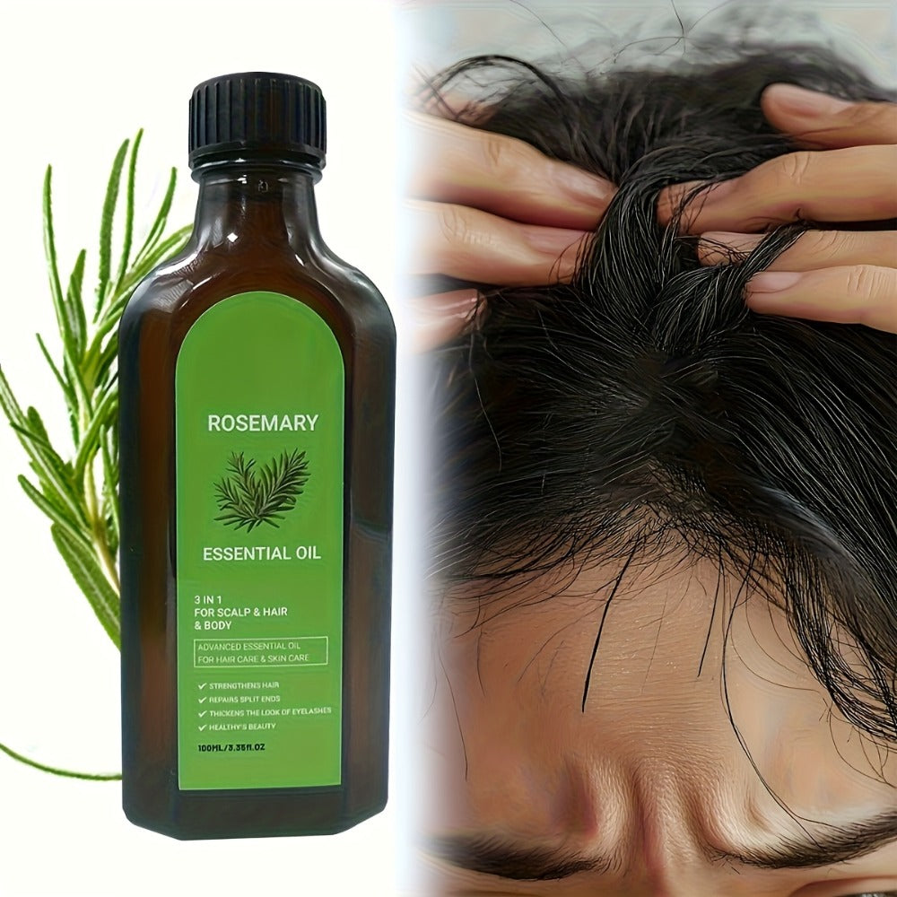 Rosemary Biotin Argan & Batana Hair Oil Spray Multi-Pack, Deep, Scalp Nourishing for Bath Time, Home Spa and Personal Care — 