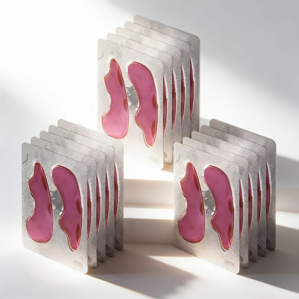 Nasolabial Fold Patches 3 Boxes - Hyaluronic Acid & Collagen Laugh Line Sticker, Lifting Tightening Anti-Wrinkle Nose Line Pa