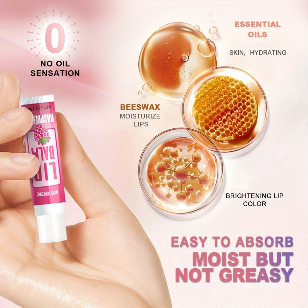 Lip Balm Gift Set 48pcs MISS FACTORX – Moisturizing Glycerin Lip Butter, Hypoallergenic Natural Finish for All Skin Types — i
