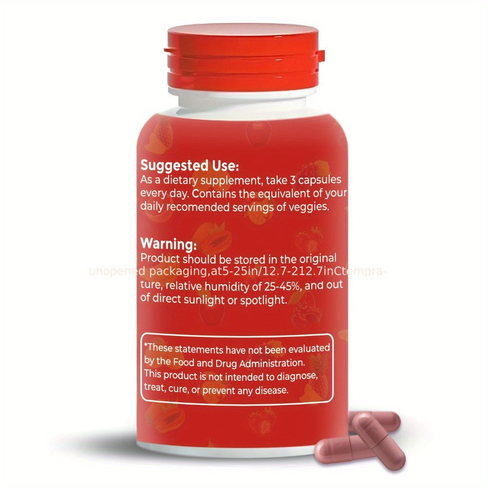 Superfood Capsules Fruits & Vegetables, 90 Fruit + 90 Veggie Capsules per Set for Bath Time, Home Spa and Personal Care — ima
