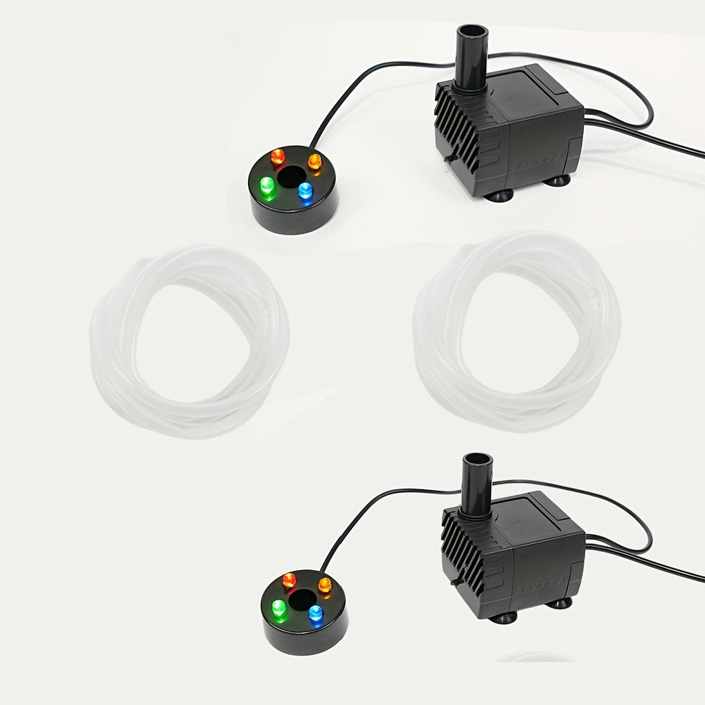 USB Fountain Pump for Aquarium Fish Tank for Garden, Patio and Yard Use, with the Listed Configuration — image 1