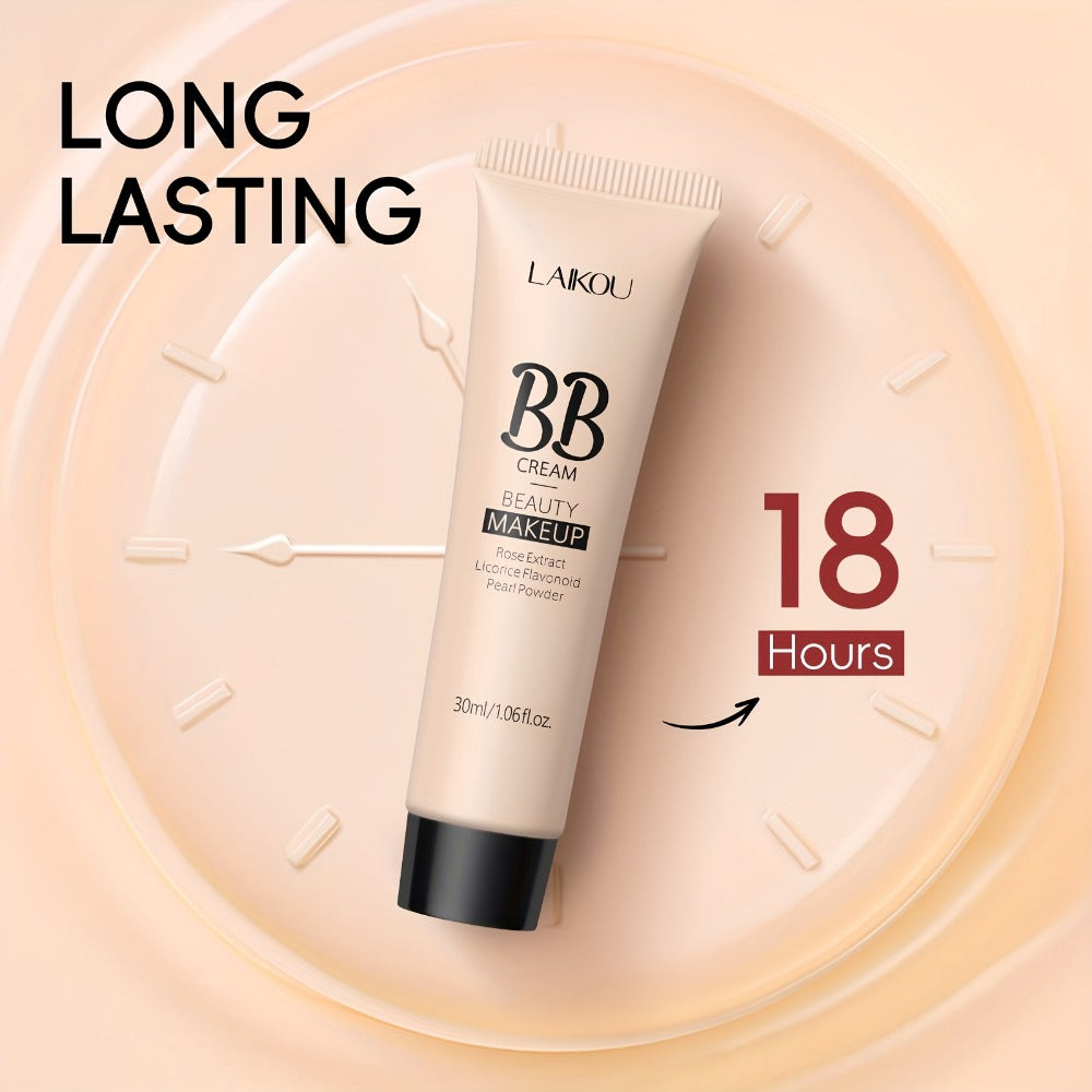 BB Cream 2 Pcs Set Waterproof, Pore-Minimizing Full Coverage Foundation with Blemish Concealer & Glycerin Hydration — image 8