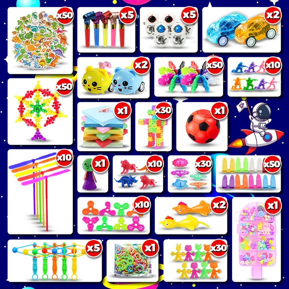Party Favors Mixed Novelty and Fidget Assortment, 600-Piece Multicolor Set for Large Events — image 4