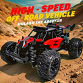 RC Off-Road Car with LED Lights for Kids Ages 6+, High Speed Remote Control Buggy Light-Up RC Truck for Boys & Girls — image 