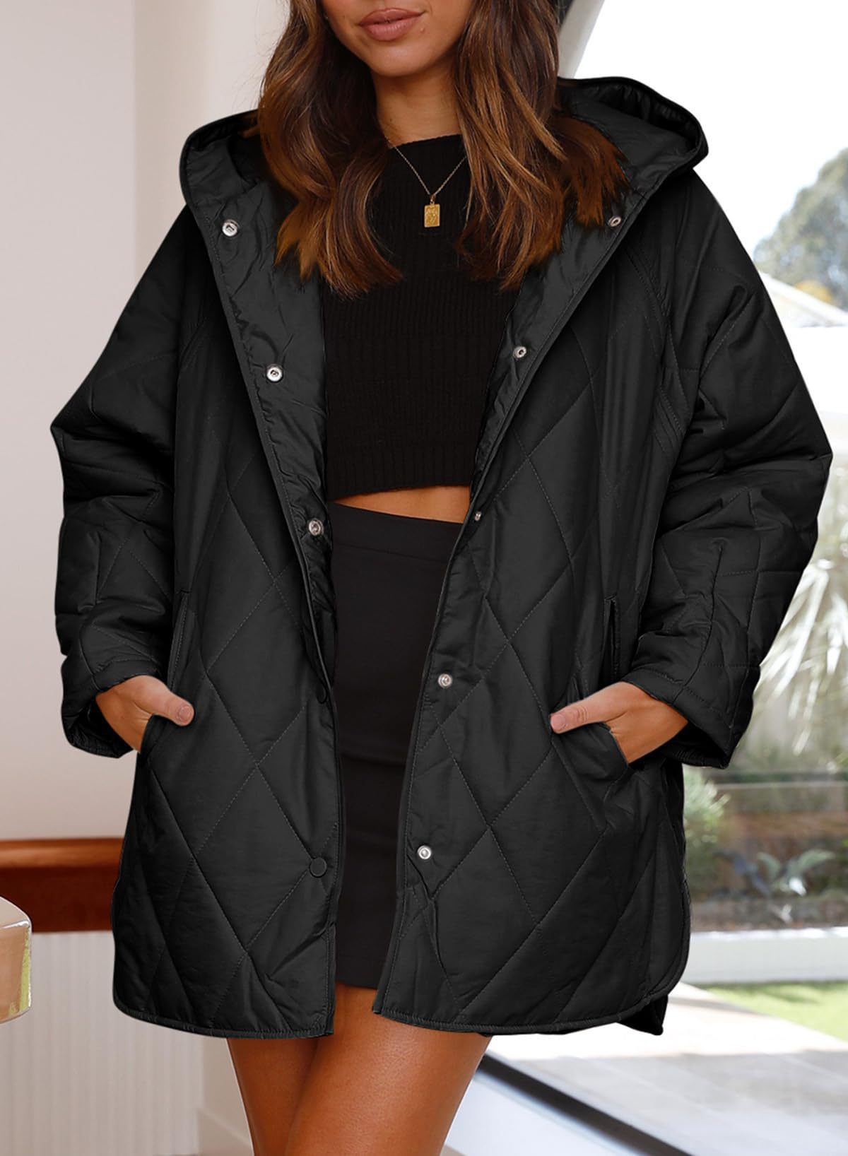Lightweight Baggy Casual Jacket Coat For Women