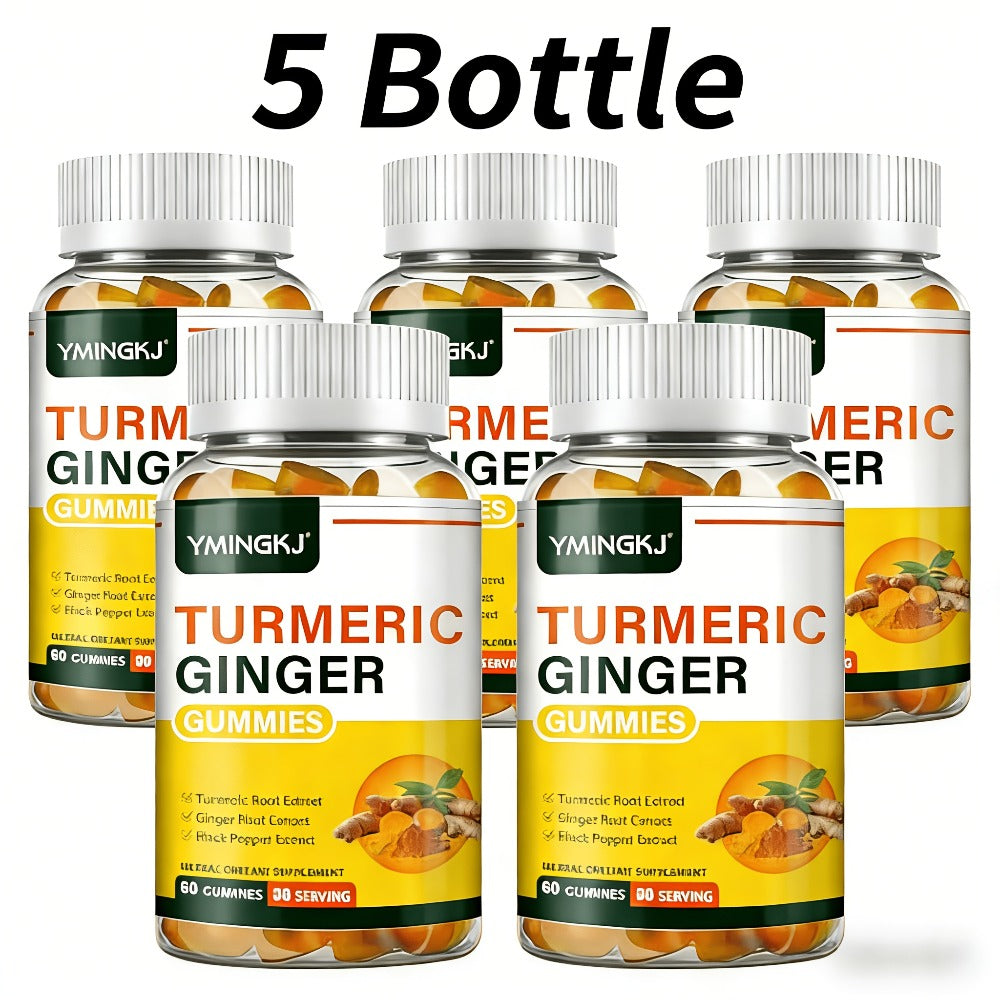 Turmeric Gummies with Black Pepper & Mint, 2000% Higher Absorption Curcumin, Anti-Inflammatory Joint — image 3
