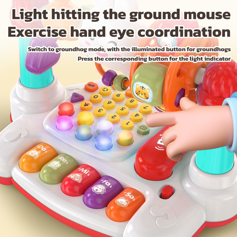 Rabbit Story Machine Toy for Kids with Piano Music & LED Lights, Multifunctional Educational Phone Toy — image 8