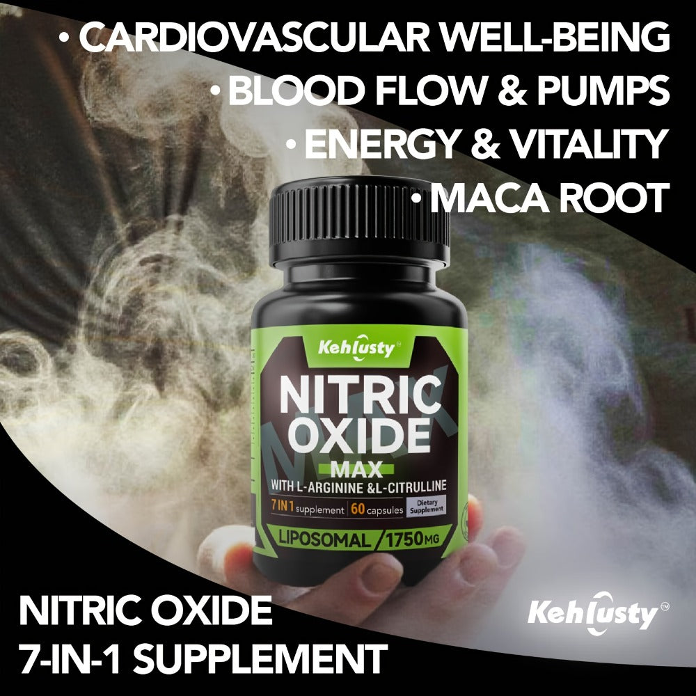 L-Arginine & L-Citrulline Supplement 7-in-1 with Maca Root, Beetroot & Nitric Oxide Booster - Stamina — image 7