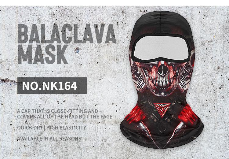 Cycling Full Face Breathable And Windproof Scarf Mask