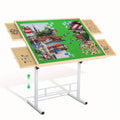 Puzzle Table in a 1500 Pieces Adjustable Angle and Height 4 Drawer Design with Metal Legs — image 12