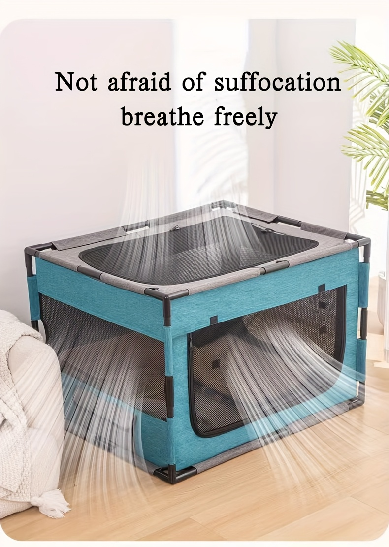 Plastic Pet Whelping Box & Indoor Playpen for Cats, Dogs, Kittens & Puppies, Assembleable, Ventilated — image 12
