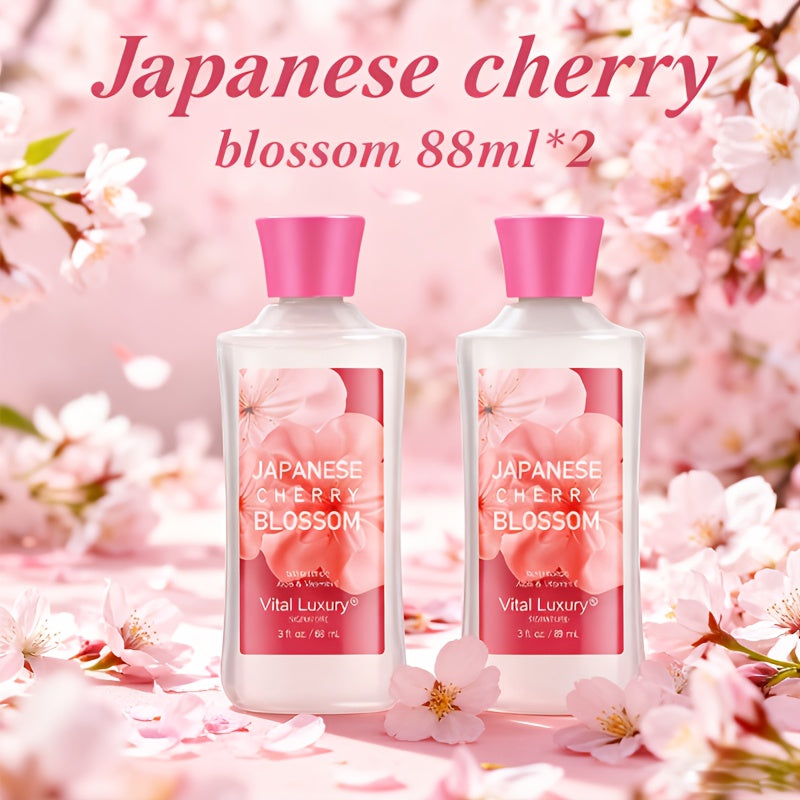 Scented Body Lotion in Japanese Cherry Blossom, Vanilla Heaven or Cotton Candy Bottles and Two-Piece Sets — image 18