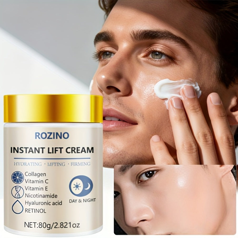 Collagen Niacinamide Face Neck Cream Instant 5-Second Lift Tightening Dark Circles Puffiness ROZINO All Skin Types Sensitive 
