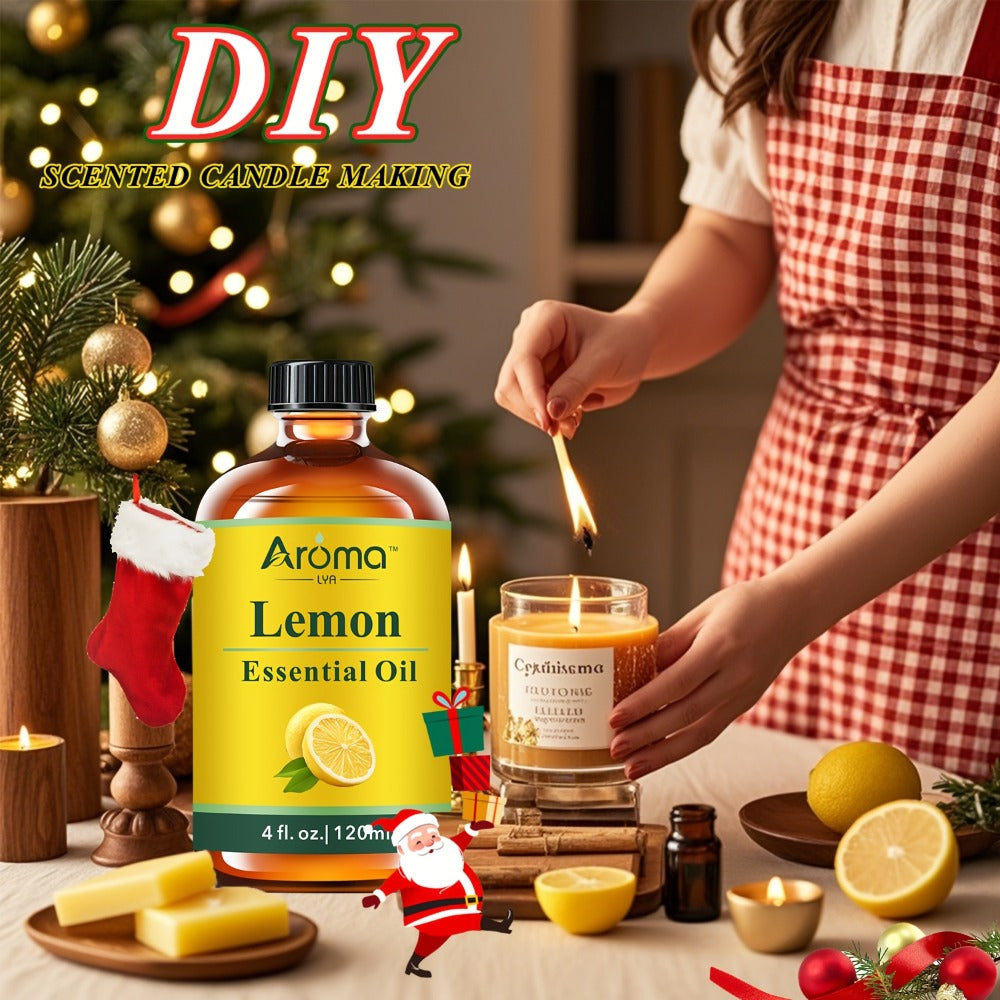 Essential Oil 115ml Multi-Scent Dropper Selection with Peppermint, Frankincense, Lemon, Rum or Cologne — image 12