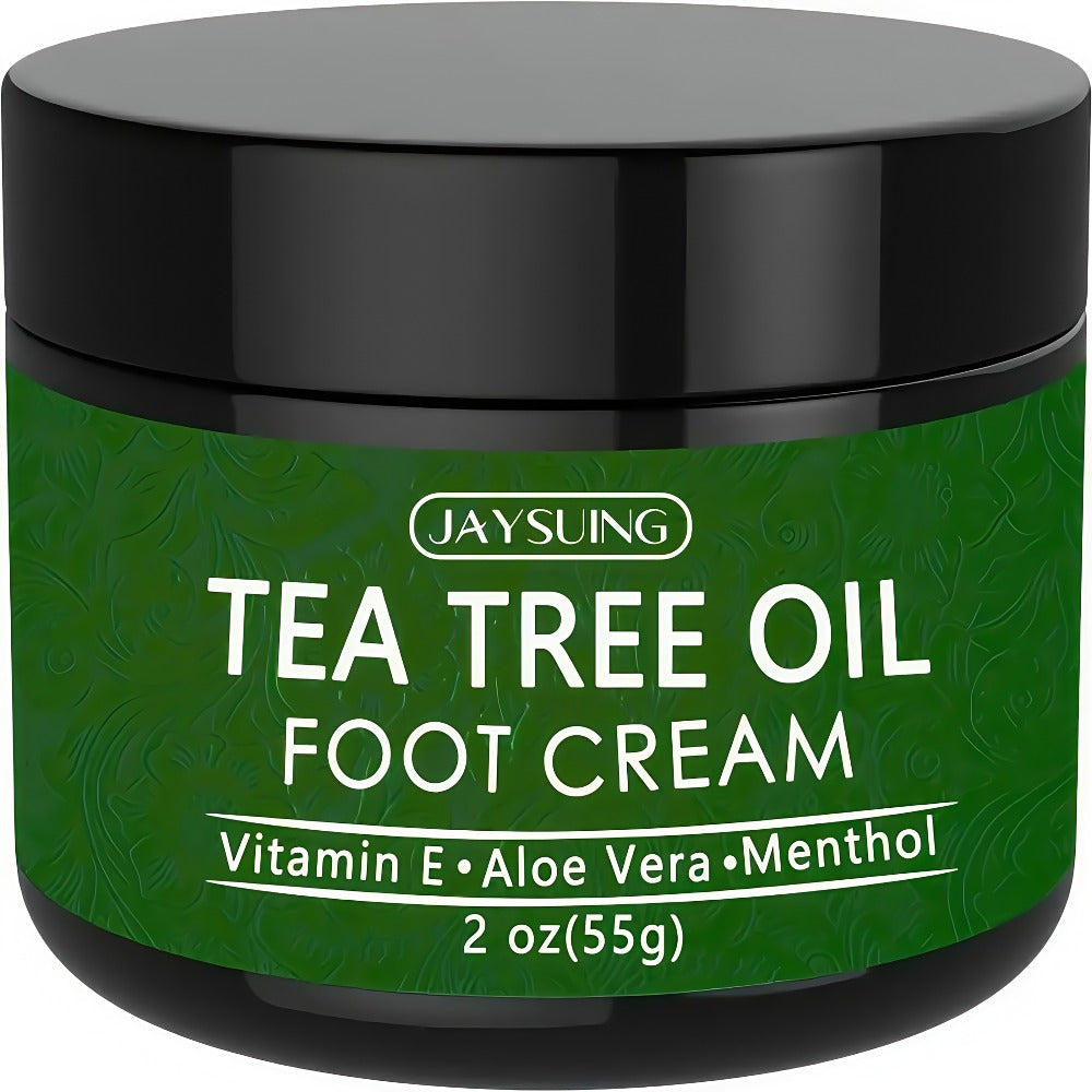 Tea Tree Oil & Coconut Oil Foot & Hand Cream 2-Pack, Deep Moisturizing for Dry Cracked Heels, Rough Hands & — image 10