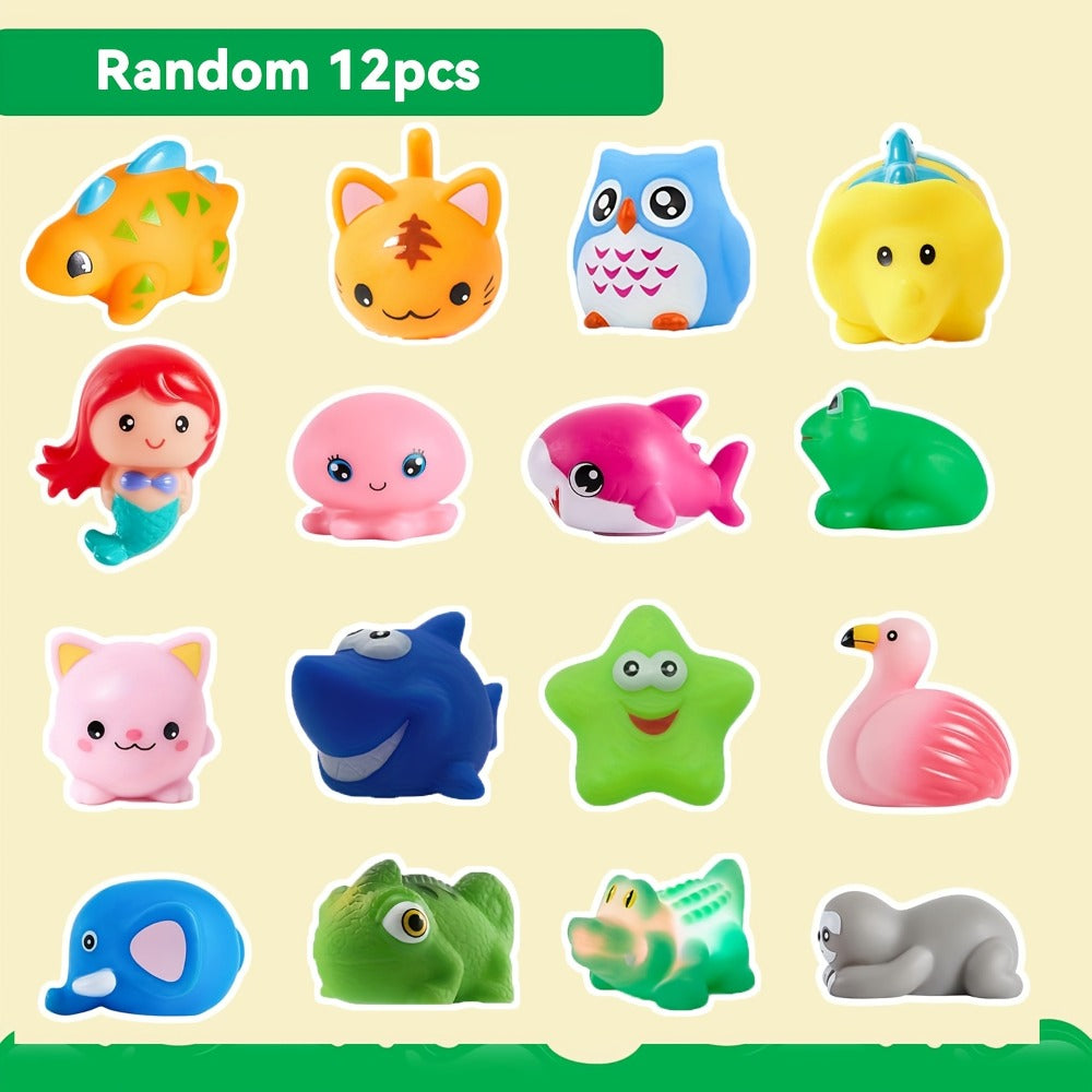 Colorful Light-Up Mermaid and Animal Bath Toy Sets with 2, 6, 8 or 12-Piece Checkout Options — image 7