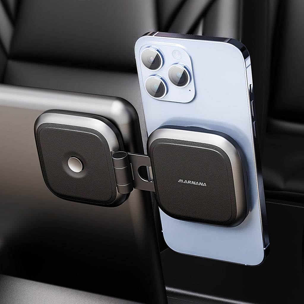 Foldable Magnetic Car Phone Mount for Pictured Model 3 or Model Y Center-Screen Installation — image 11