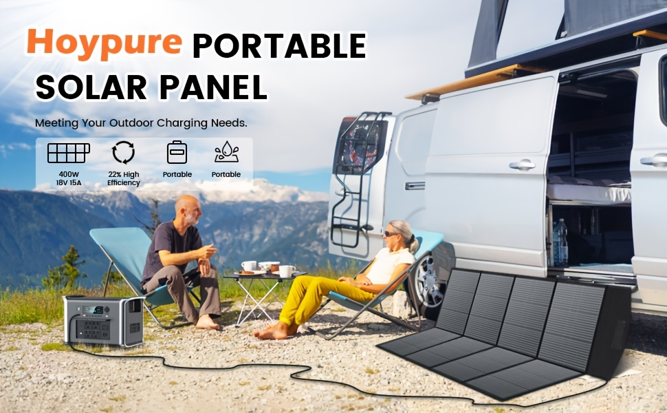 Monocrystalline High Power Solar Panel, 400W/200W/100W Portable Solar Panel, Foldable Solar Blanket — image 14