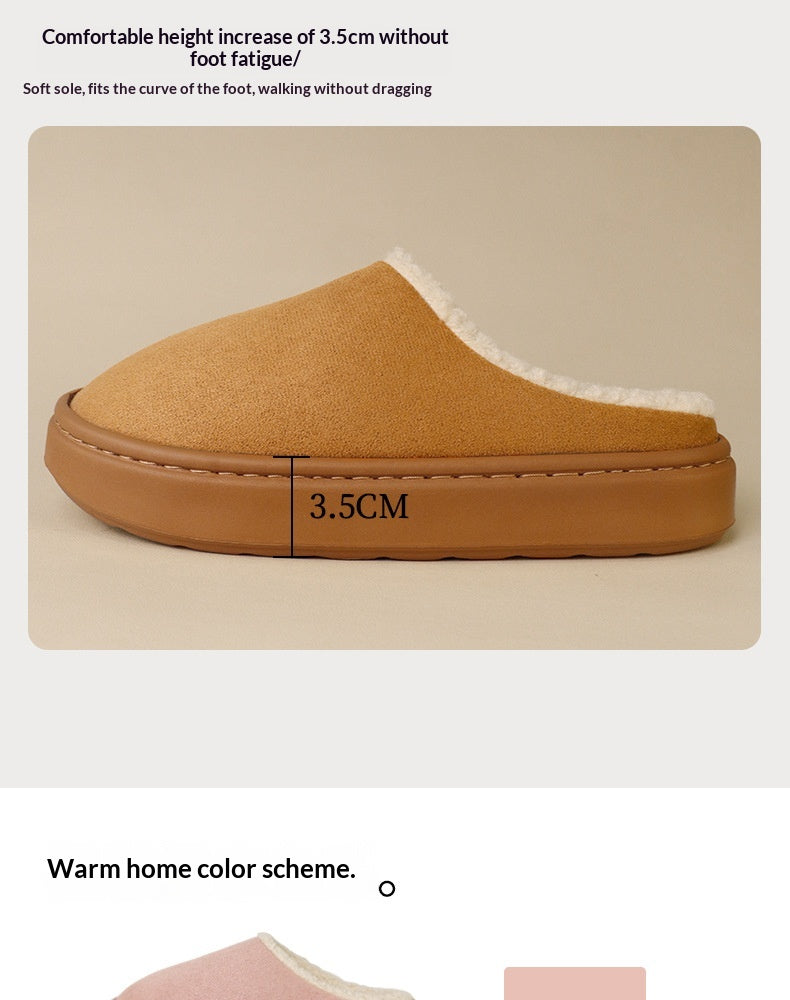 Indoor Anti-slip Plush Warm Home Thick Sole Men