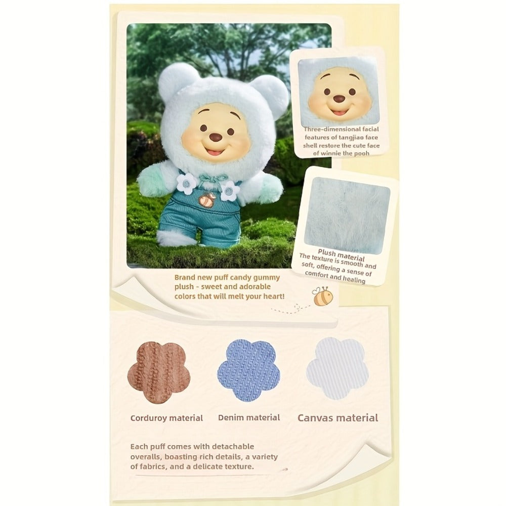 Winnie the Pooh Plush Toy MINISO Disney Candy Series, Licensed Stuffed Animal 1pc Random Style — image 9