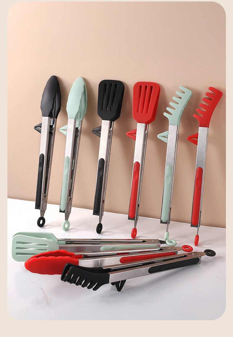 Multifunctional Food Tong Made Of Silica Gel