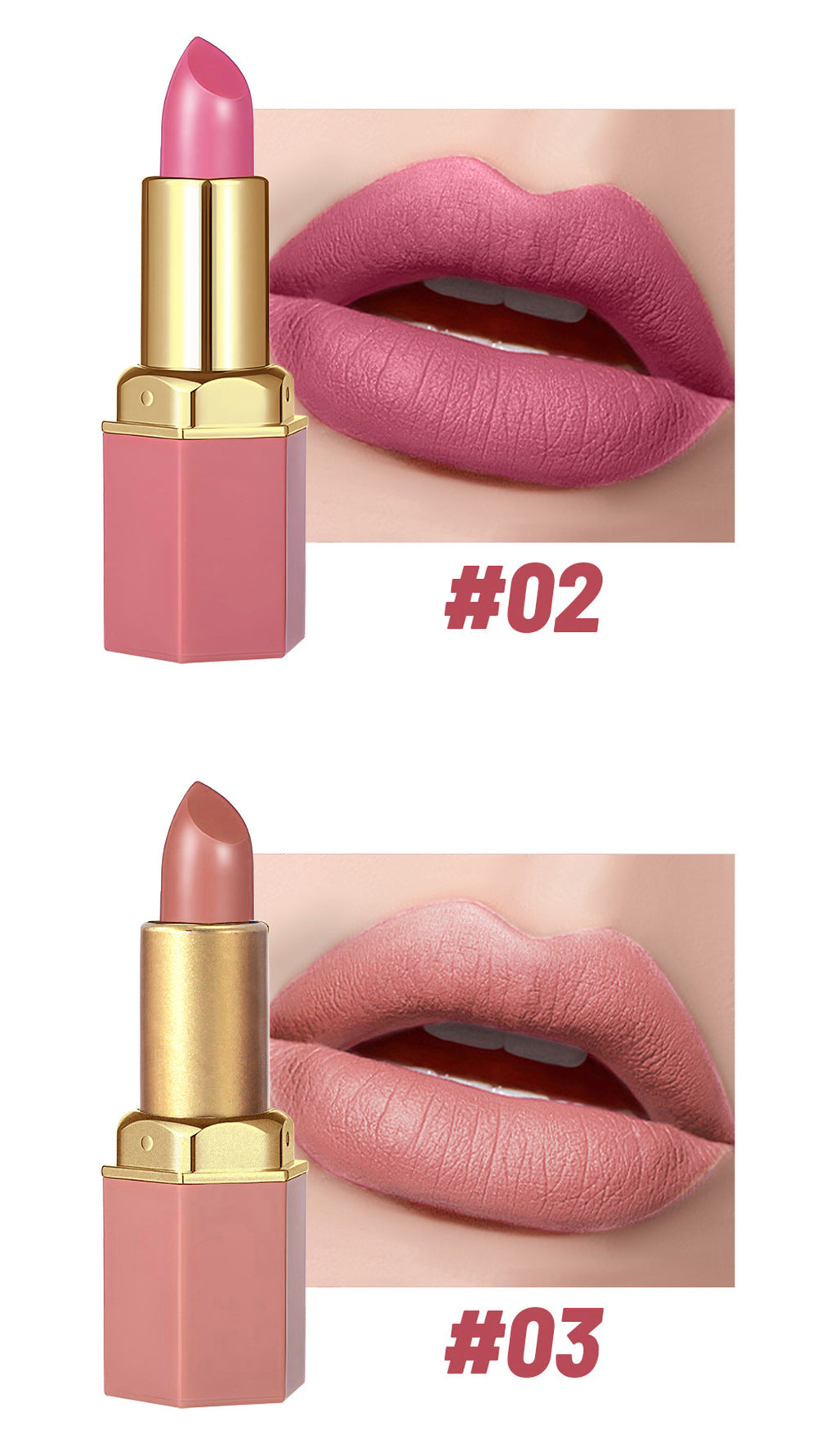 6-piece Lipstick Pearl Velvet Lipstick Set