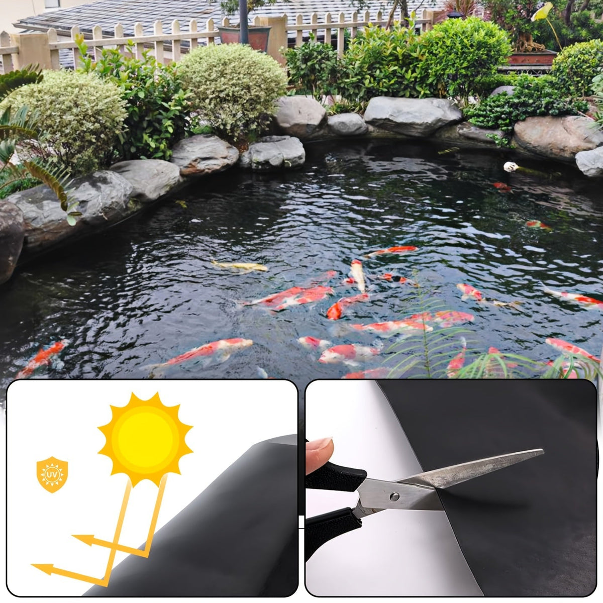 Geomembrane Pond Liner Large – Anti-Seepage Fish Pond Membrane — image 3