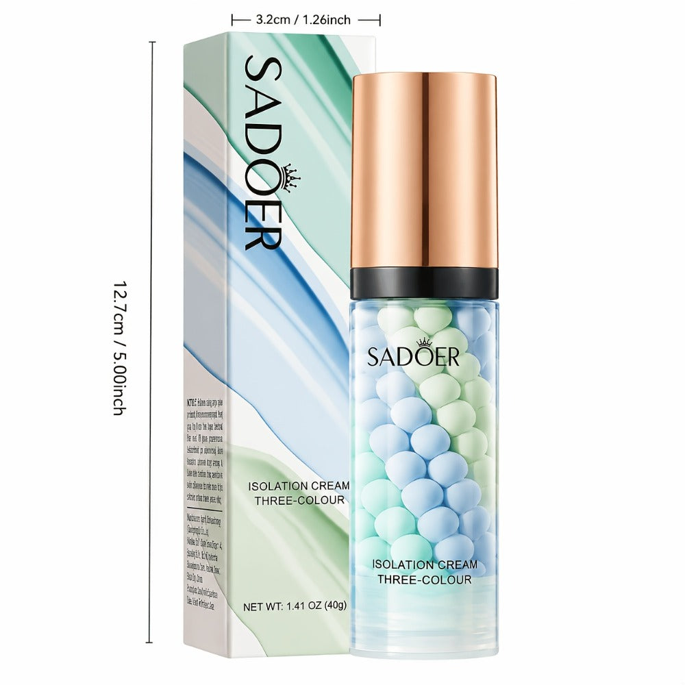 3-in-1 Color Correcting Face Primer 2-Pack, Makeup Base, Multi-Color Semi-Sheer Foundation — image 4