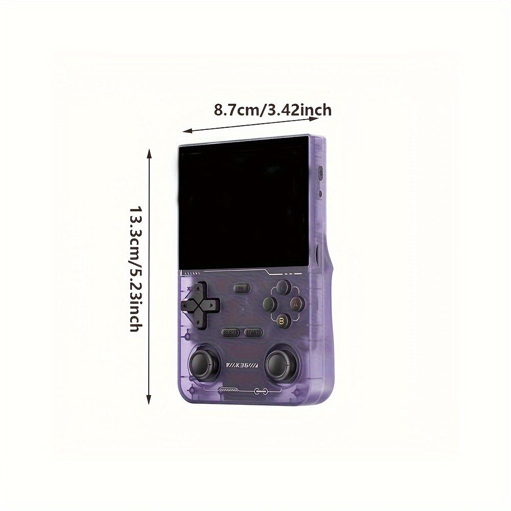 Portable Handheld Game Console Open 3.5 Inch IPS Screen 64GB TF Card Pre-Installed Emulator Ultra Long Battery OTG — image 3
