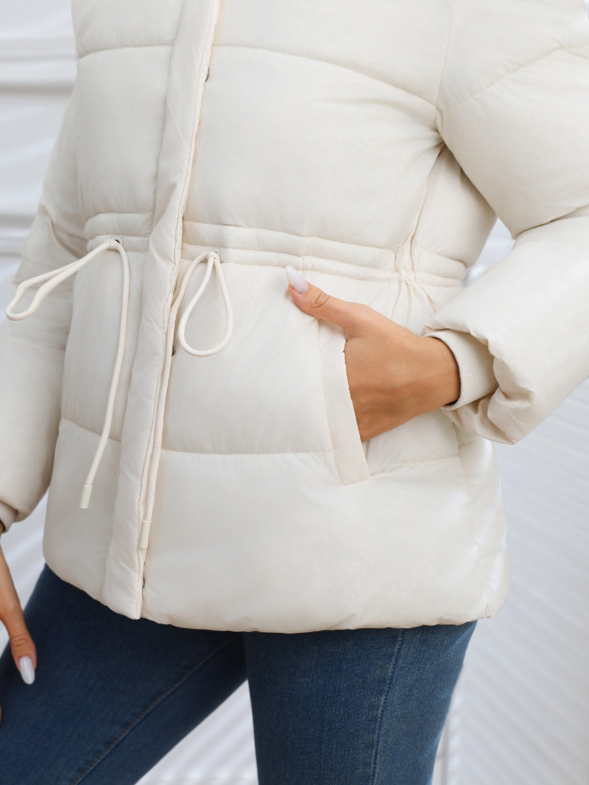 Women Puffer Coat Cotton-padded Jacket Cotton-padded