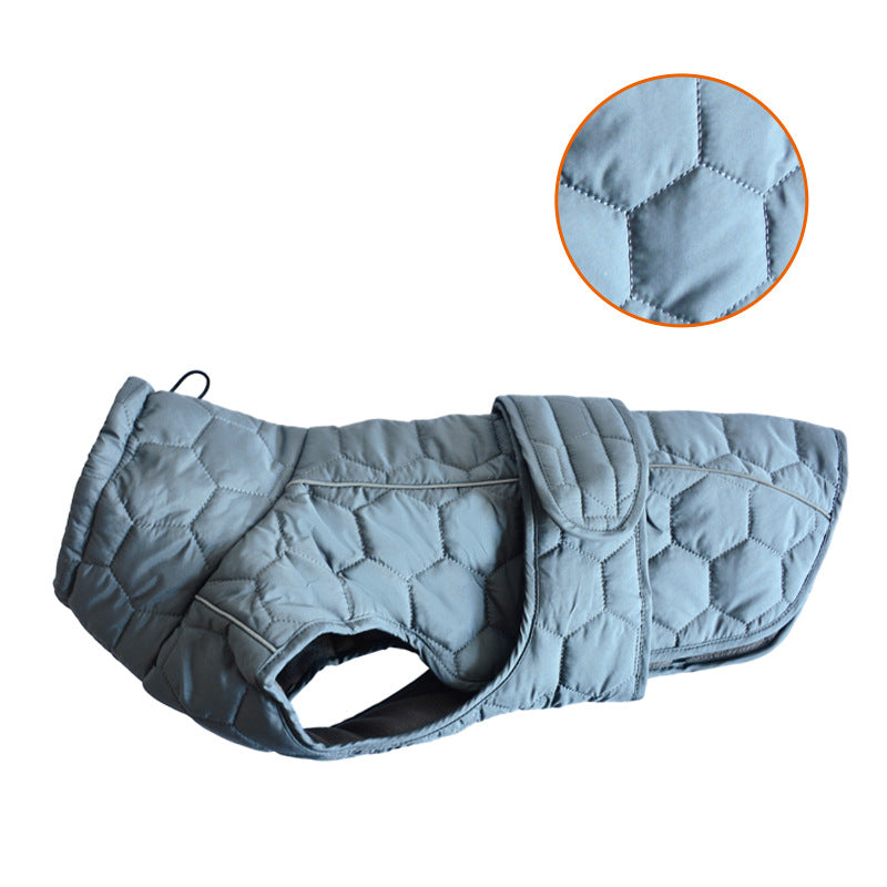 Thick and warm dog clothing outdoor cotton coat vest for winter warmth - V.I.P Digital Presence