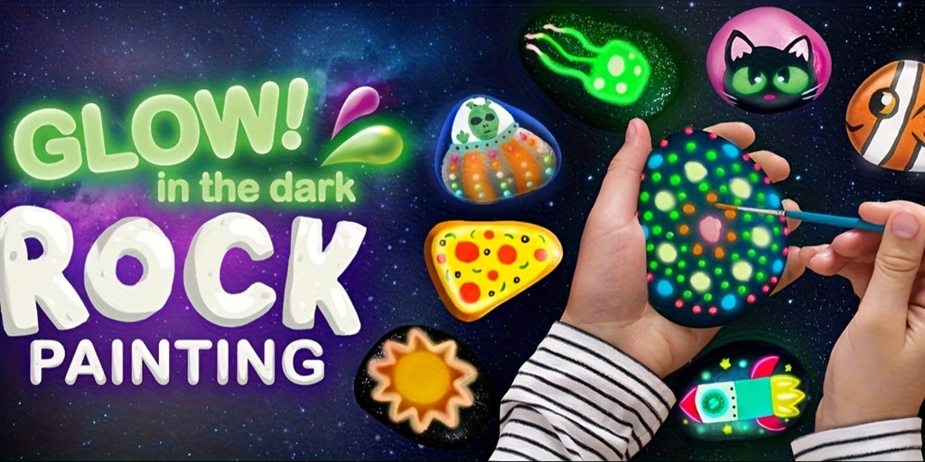 Stone Painting Set Glow in the Dark for Kids with the Listed Color, Size or Set Options for Everyday Use — image 8