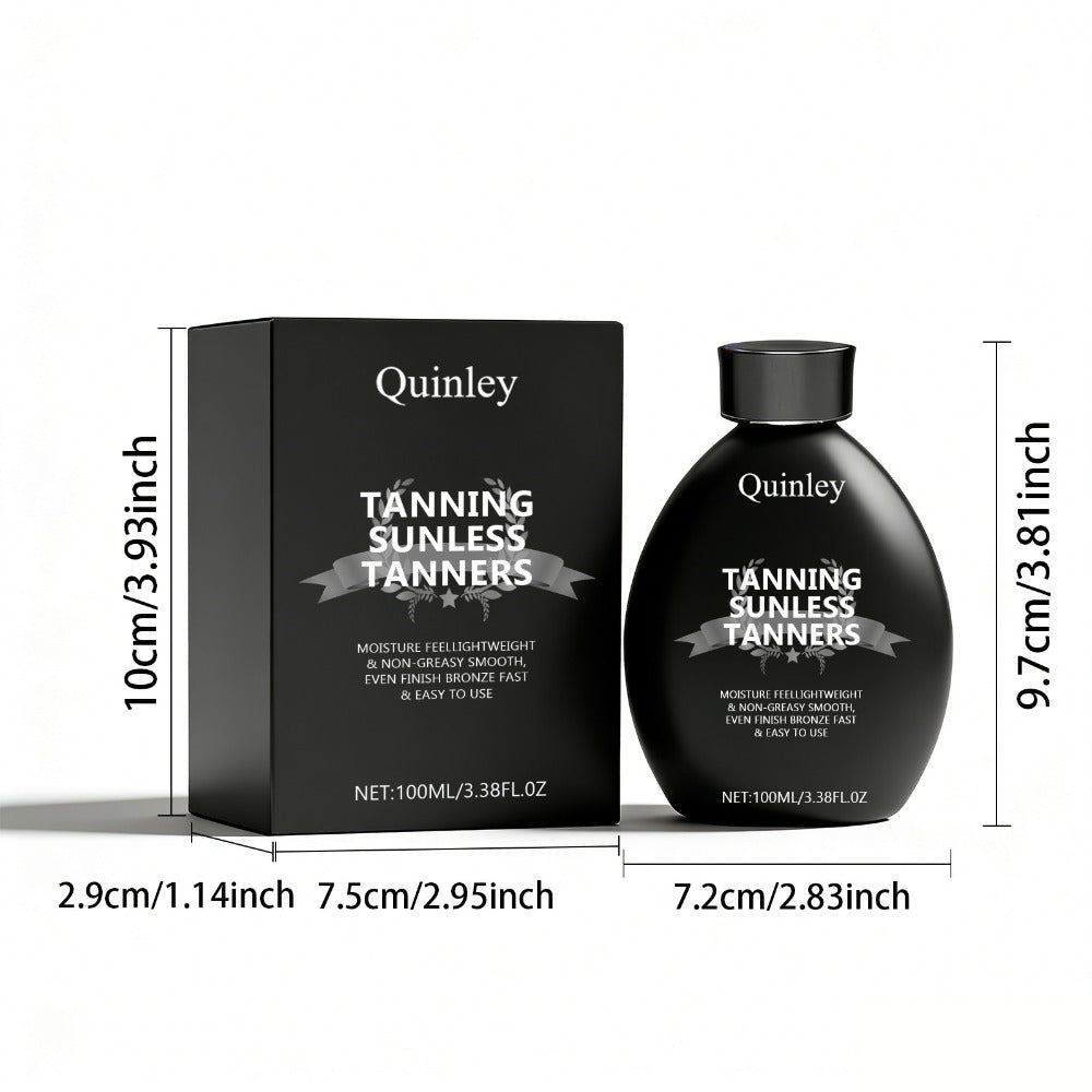 Sunless Self Tanner Lotion 3.38oz – Instant Deep Bronze Glow, Lightweight Non-Greasy Hydrating Self-Tanning Body Lotion — ima