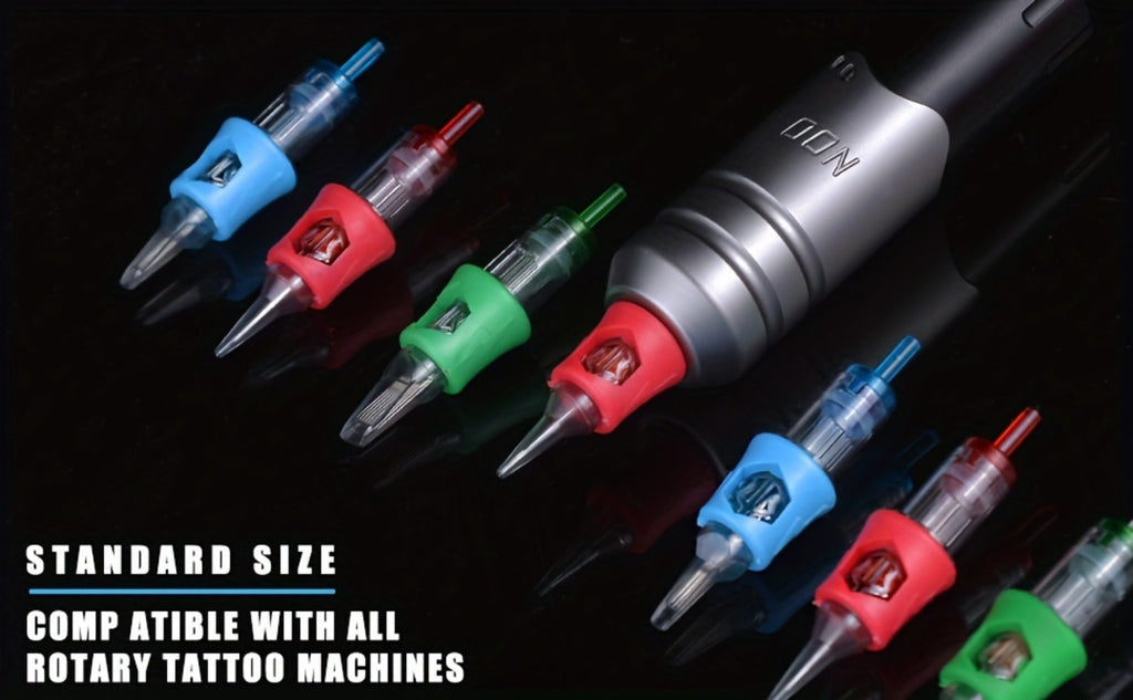 Tattoo Cartridge Needles with POSEIDON V4 Label, 50-Piece Mixed RL RS RM and Magnum Assortment — image 10