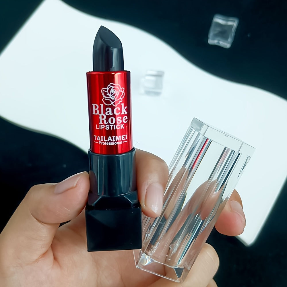 Non-Stick Moisturizing Red Lipstick – Velvety Matte Finish Long Lasting No Transfer Lip Color, Smooth Precise Application Nat
