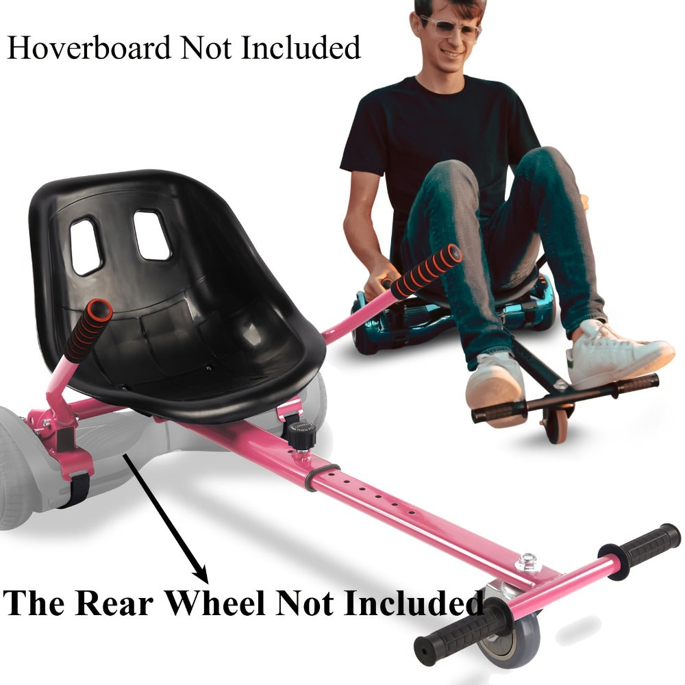 Hoverboard Go Kart Seat Attachment Buggy Conversion Kit 6.5-10 Inch with the Listed Color, Size or Set Options for Everyday U