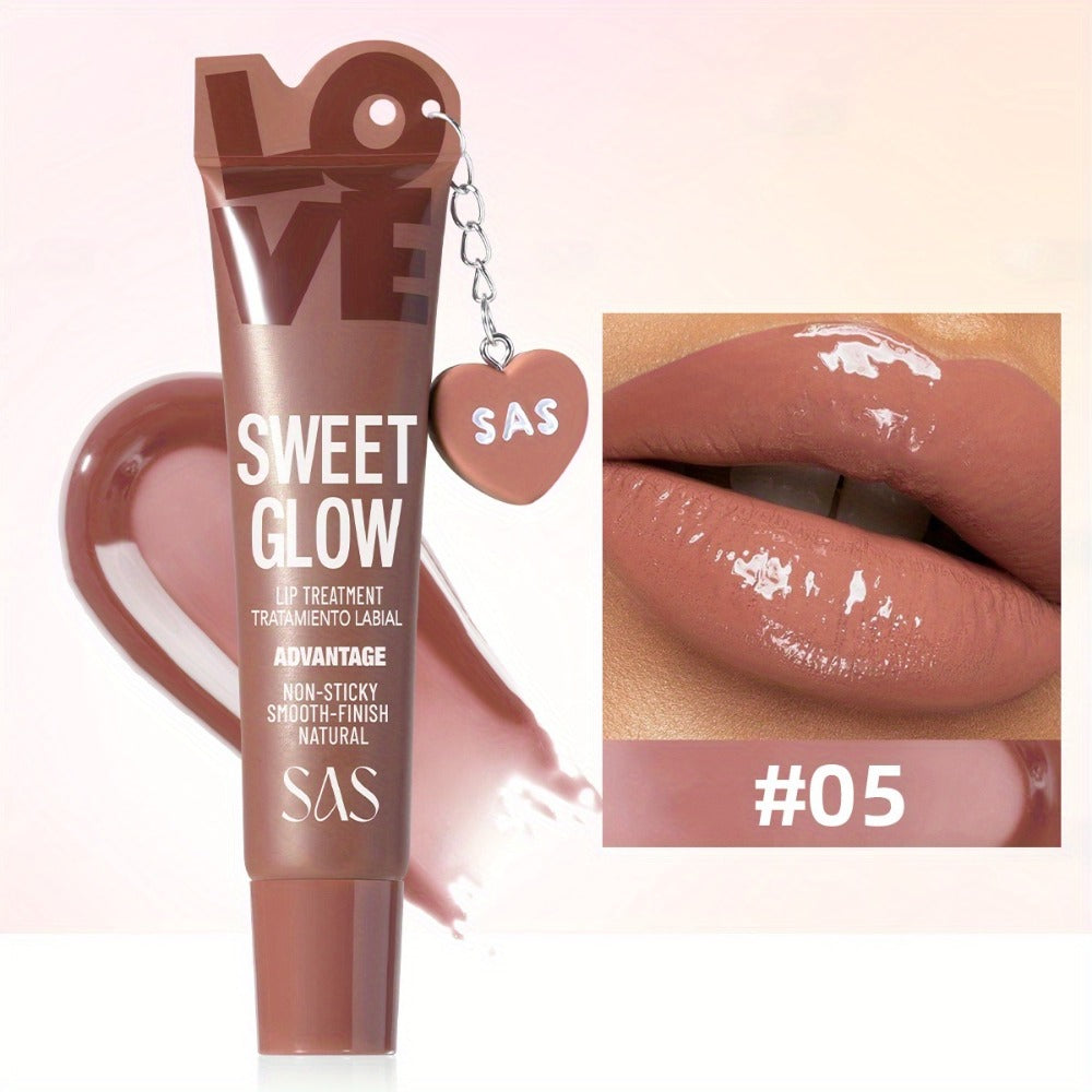 SAS Heart-Pendant Lip Gloss with 15ml Net Content, Squeeze-Tube Format and Six Numbered Shades — image 13