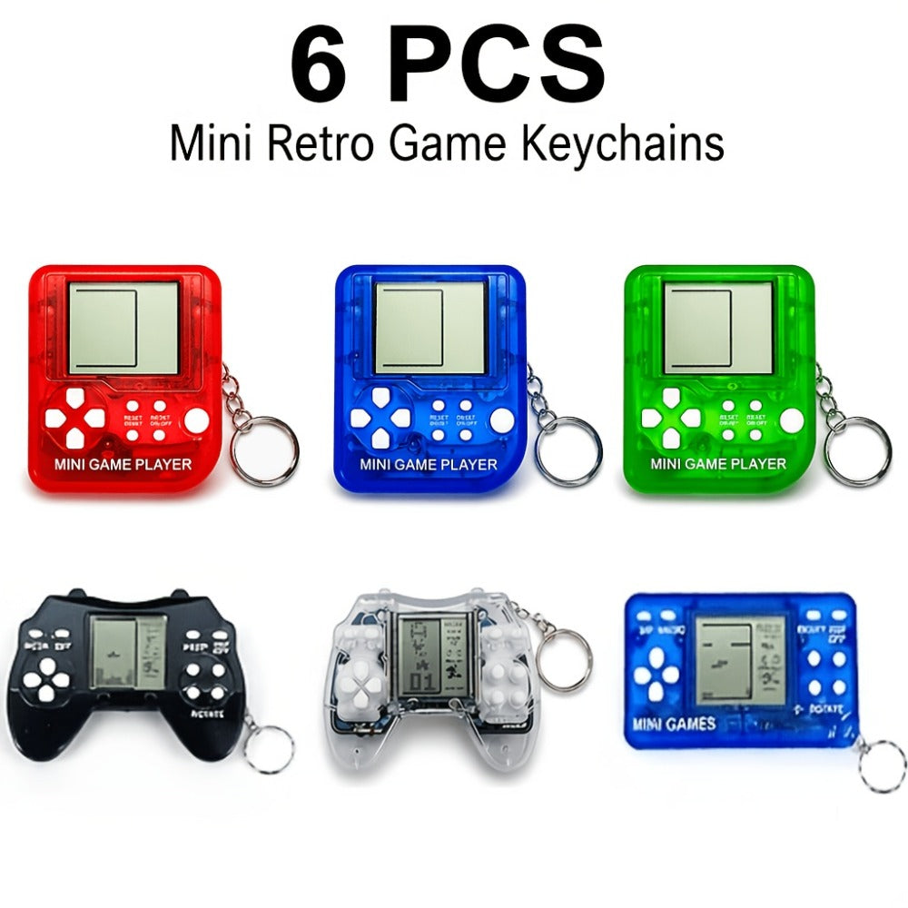 Party Favors Mini Gaming-Controller Keychains in 6-, 12- or 24-Piece Random-Color Packs for Celebrations — image 3
