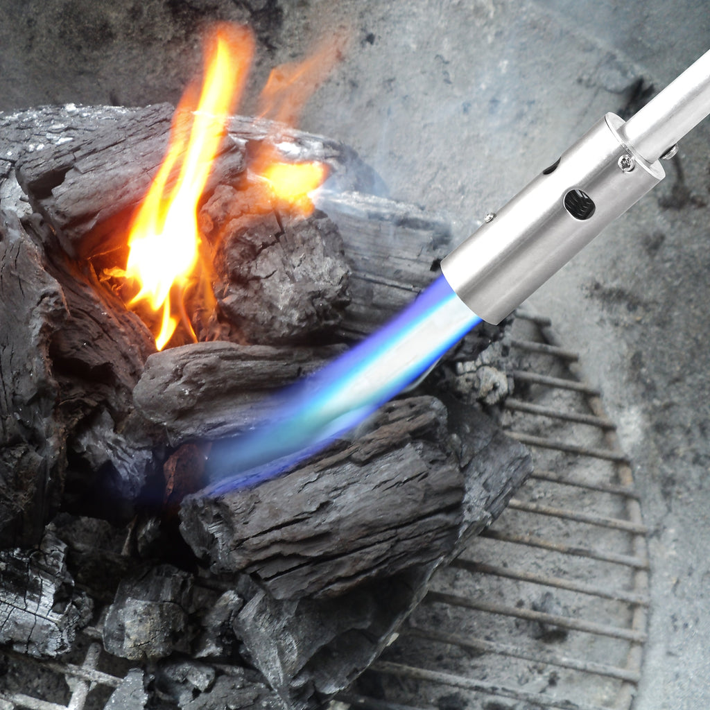 Propane Weed Torch Self Igniting, Garden Ice Melt Fire Starter Burner for Garden, Patio and Yard Use — image 9
