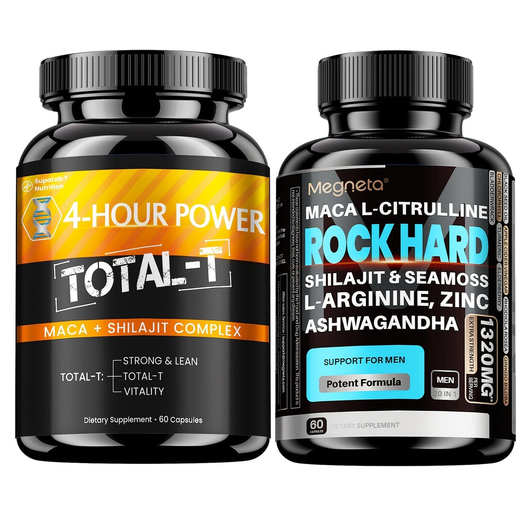 Men's Daily Fuel Supplement 2-Pack, Blue Strength 5-in-1 Formula with Maca, Ashwagandha, Tongkat Ali — image 14