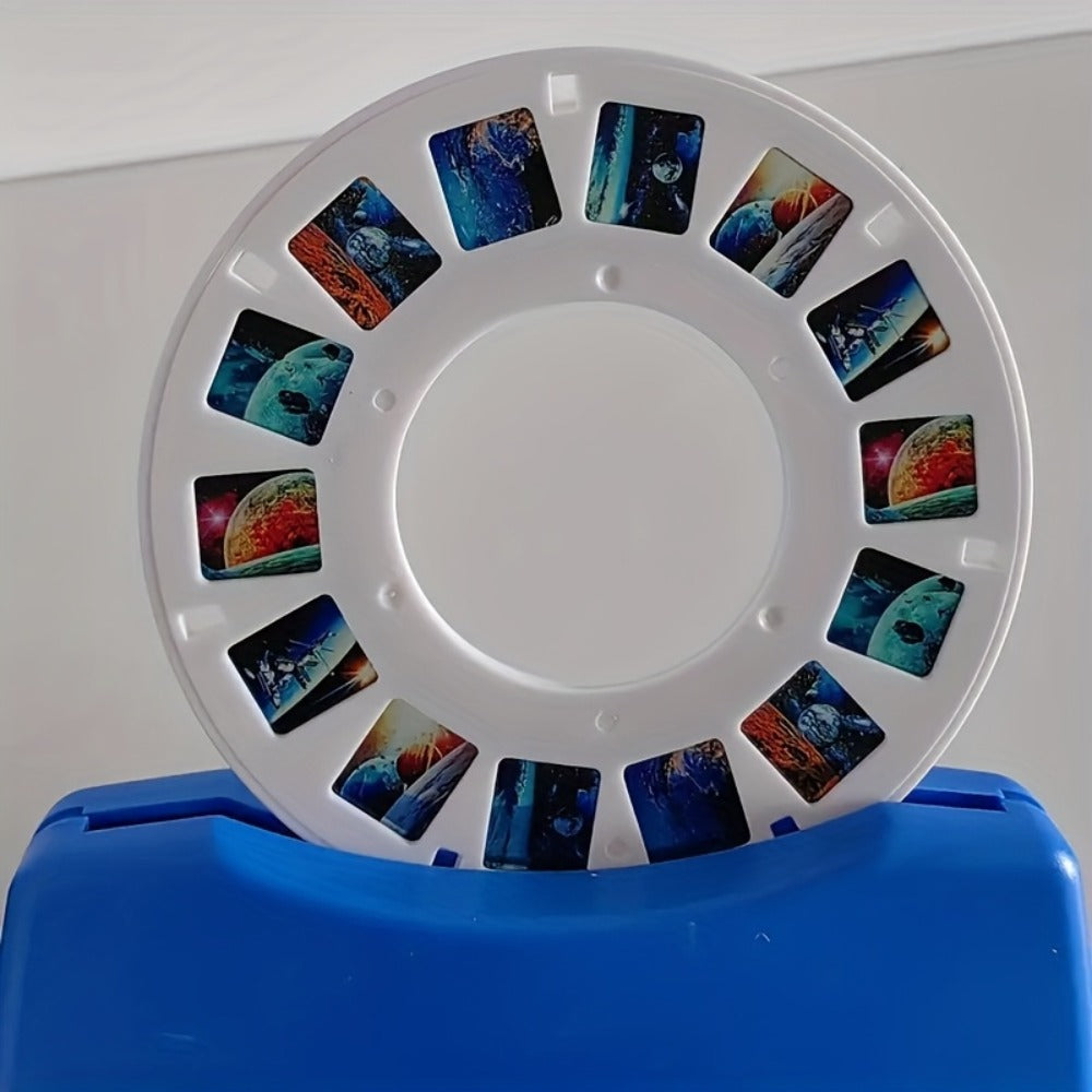 3D Slide Viewer Toy for Kids Ages 3+, Screen-Free Sideshow Projector with Space Ocean Animals Dinosaurs Slides — image 16