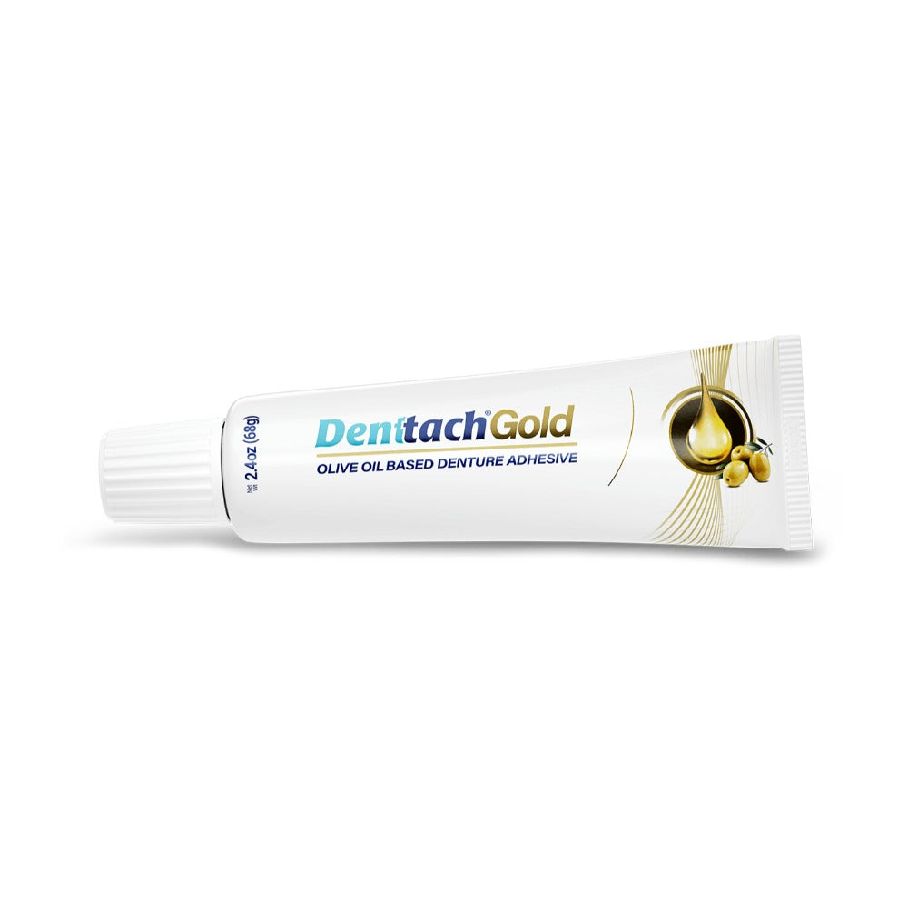 Denture Adhesive Cream Zinc-Free Olive Oil Formula, All Day for Full & Partial Dentures Petroleum-Free — image 5