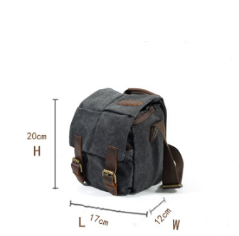 One-shoulder retro camera bag waterproof camera bag