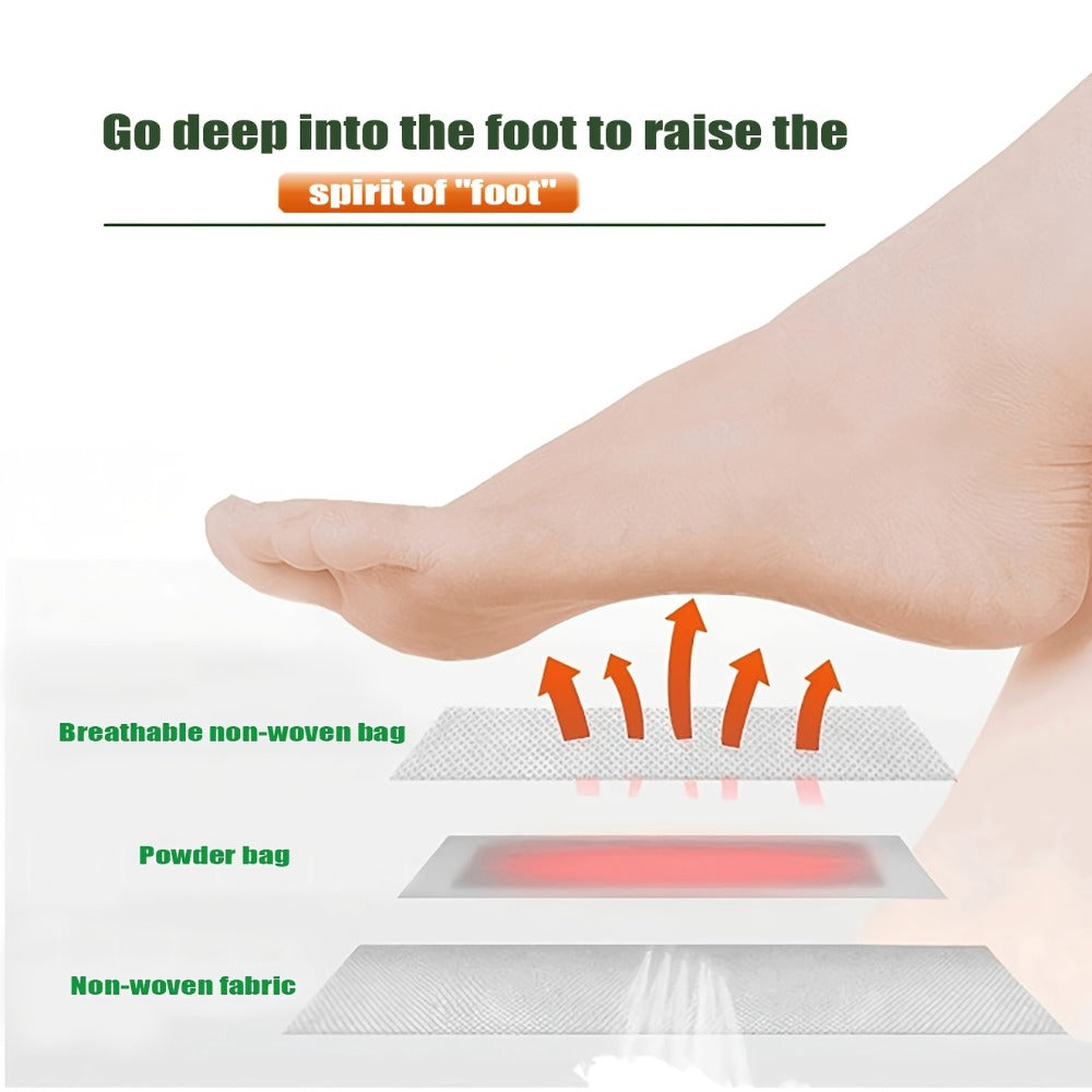 Detox Foot Patches with Bamboo Vinegar Ginger & Lavender – Natural Plant Formula Deep Cleansing Overnight Foot Pads — image 1