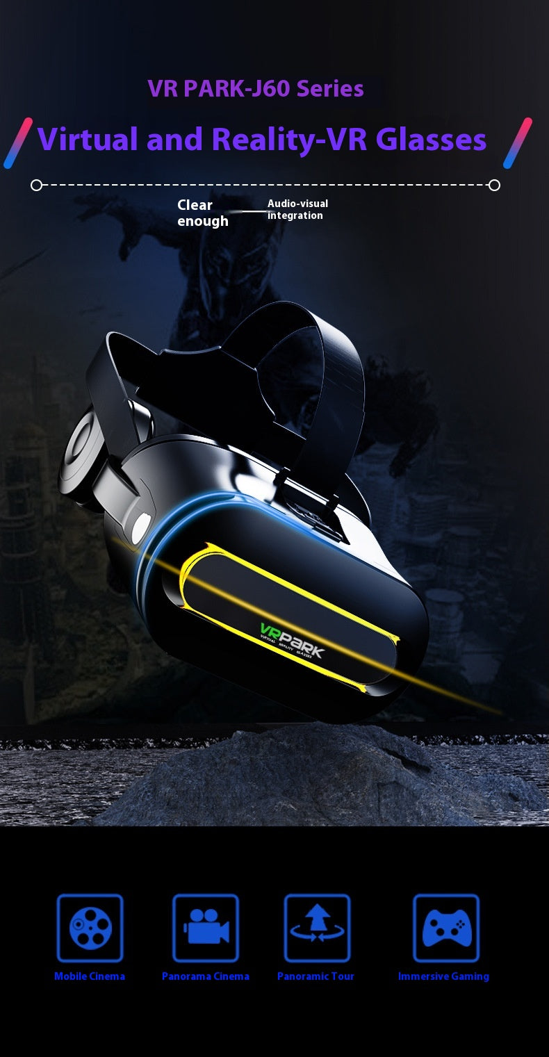 Smart Glasses HD VR Movie Game Bluetooth Headset All-in-one Machine Glasses