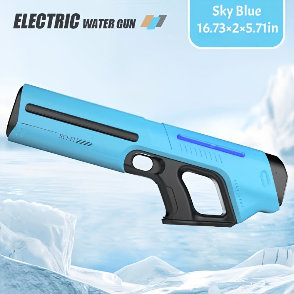 LED Light-Up Electric Water Gun Auto-Fill USB Rechargeable 40Ft Range with the Listed Color, Size or Set Options for Everyday