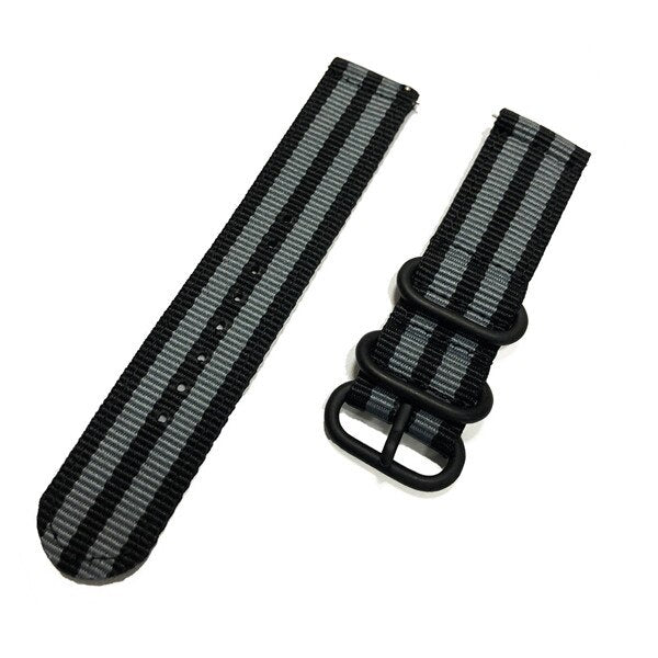 Nylon canvas wrist Strap for Xiaomi huami Amazfit Bip Stratos 2/2S PACE GTR 42/47MM Watch Band for Samsung Gear S3 S2 bracelet - V.I.P Digital Presence