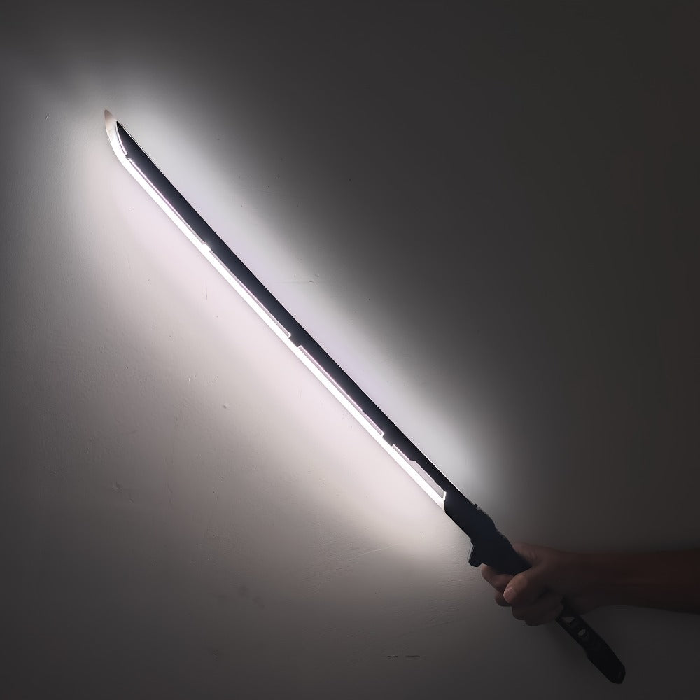 LED Cyberpunk Katana Prop 80cm Acrylic Luminous with the Listed Color, Size or Set Options for Everyday Use — image 25