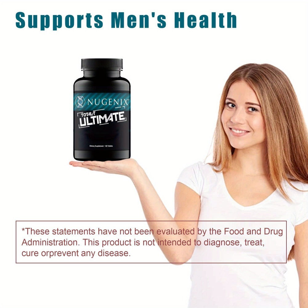 Five-Bottle Botanical Men's Health Supplement Tablet Set with Coordinated Containers and Labels — image 8